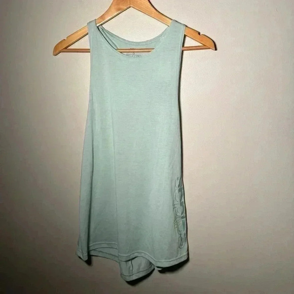 NWT Adidas Seafoam green keyhole back tank top S - Picture 3 of 7